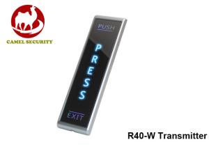 Wholesale Surface Mount PRESS Sign Wireless Exit Button dual lights N.O / N.C / COM Contacts from china suppliers