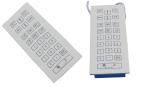 Rugged medical membrane numeric keypad with top panel mounting and USB interface