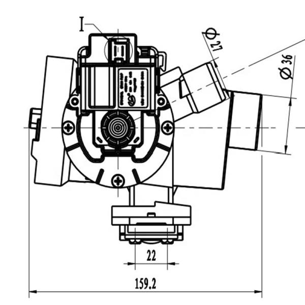 BPX401-27 Household Electric Water Pressure Drain Pump for Industrial Washing Machine