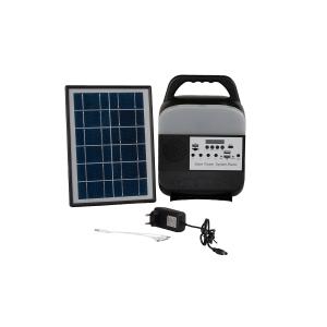 China Portable 6 Volt Solar Home Lighting System Colorful Reading Lights With Solar Panel on sale