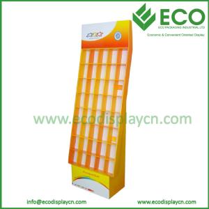 China Cardboard Floor Display Stand, Mobile Phones Display Rack on sale
