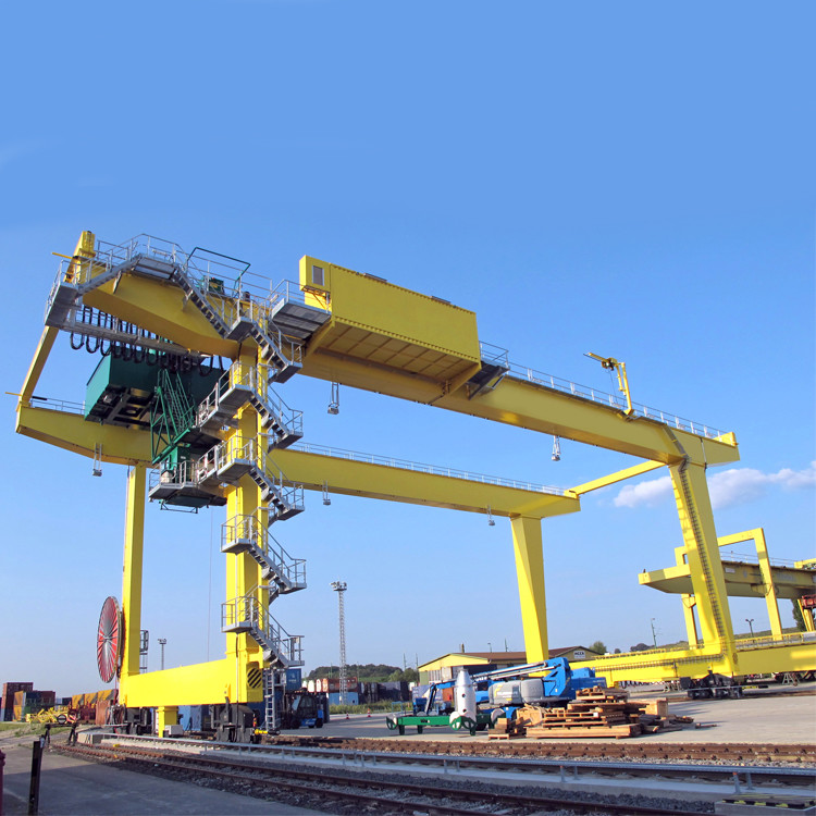 Wholesale Double Girder Gantry Pedestal Container Crane 20T Loading from china suppliers