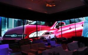 China Graphic P7.62mm Indoor LED Advertising Screen Rental , LED Stage Display on sale