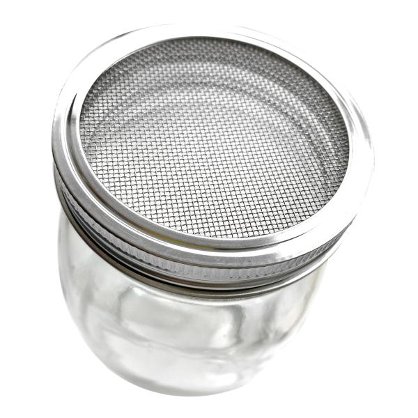 32oz Metal Mason Jar Sprouting Lids Food Grade Disc Shape
