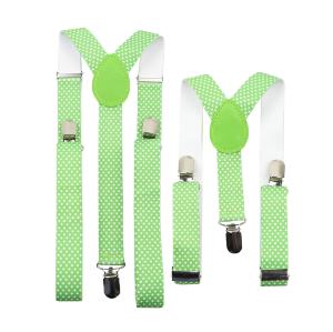 Wholesale Polyester Y Back Elastic Strap Clip 116cm Leather Button Suspenders from china suppliers