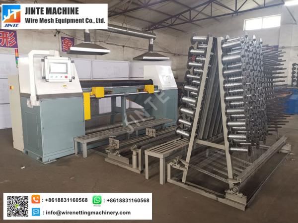 Quality Max 3mm Twist Hexagonal Automatic Wire Mesh Machine for sale