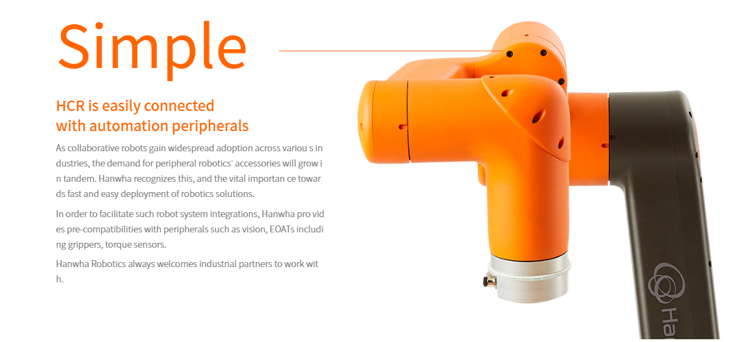 Automatic Collaborative Robot Arm Lightweight For Palletizer Assembly