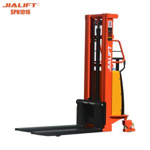 Wholesale Semi-electric stacker(SPNseries,Pedestrian) SPN1016 Rated traction weight 1000kg Lifting height 1600mm Reach Stacker from china suppliers