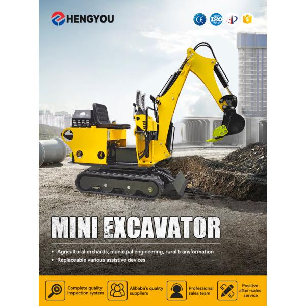 Free Shipping 0.8 Ton Sunward Mini Excavator Mini Excavator Kubota Mini Excavator with Cab