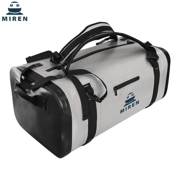 840D TPU Water Resistant Duffel Bag 50L For Outdoor Adventures OEM