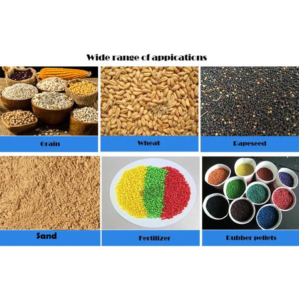 Stainless Steel 20mm Particle Square Linear Vibrating Separator DZSF Series