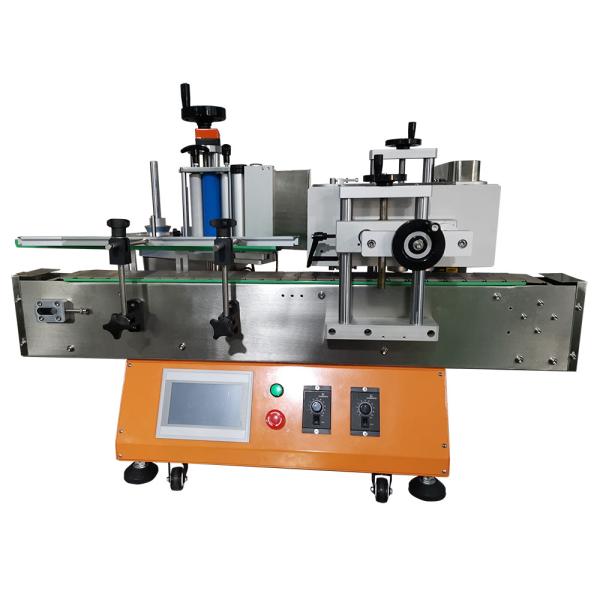 Multi-Function Semi Automatic Round Bottle Can Jar Labeling Sticking Machine