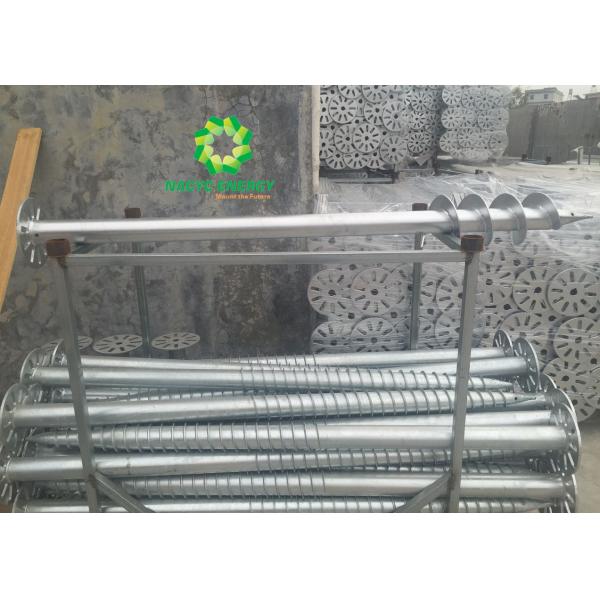 Hot Dip Galvanized Stainless Steel Legs For Solar Panel Ground Screws