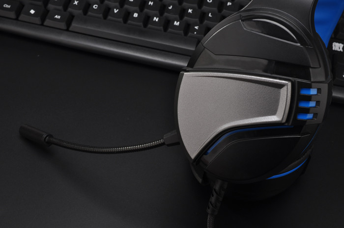 PC Gaming Headphone Stereo Surround With In Line Control Mic-Mute Headset