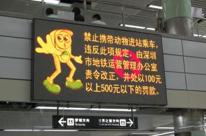 Wholesale Amber P8 Onboard Passenger Information Display With Beam Width V110°/H110° from china suppliers