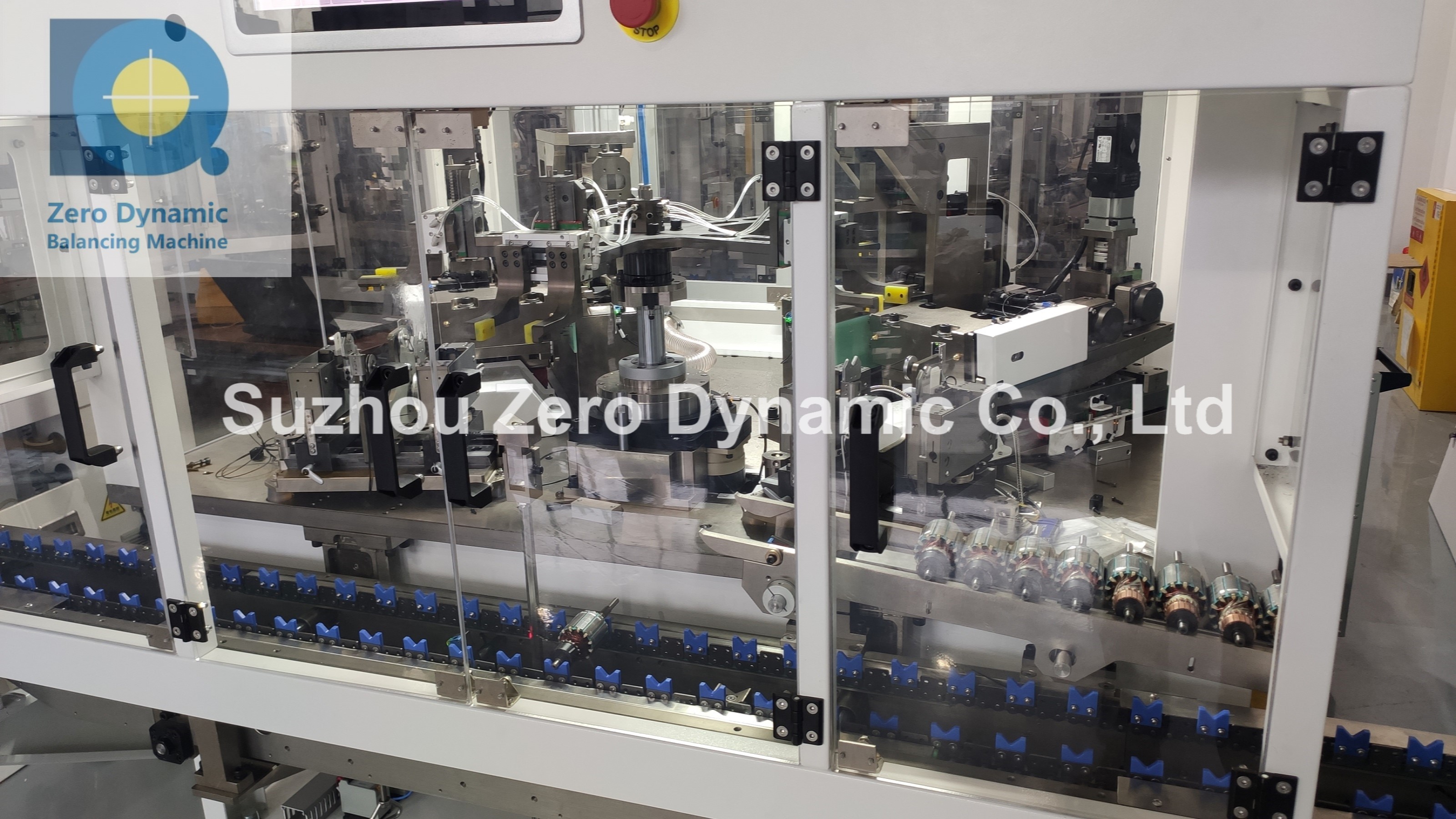 Five Station Universal Motor Rotor Automatic Balancing Machine