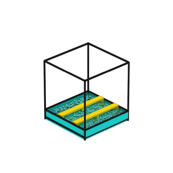 Junior Ninja Course Indoor Playground Equipment for Ages 5-12