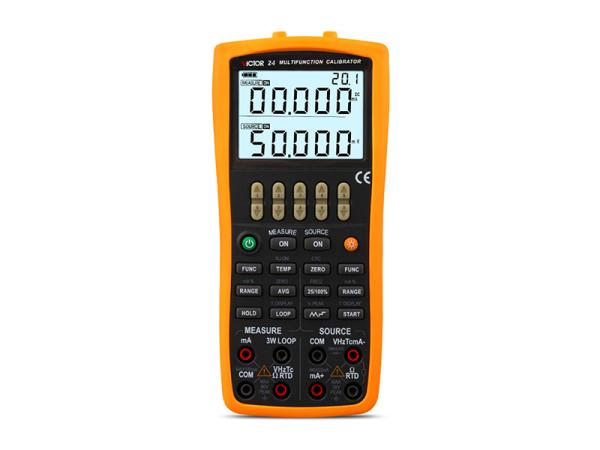 Quality VICTOR 24 Portable Multifunction Process Calibrator Rtd Calibration Equipment for sale