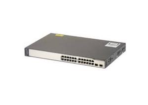 China 24 Port 10 Gigabit Switch Cisco Catalyst 3750 V2 Series WS-C3750V2-24TS-S on sale