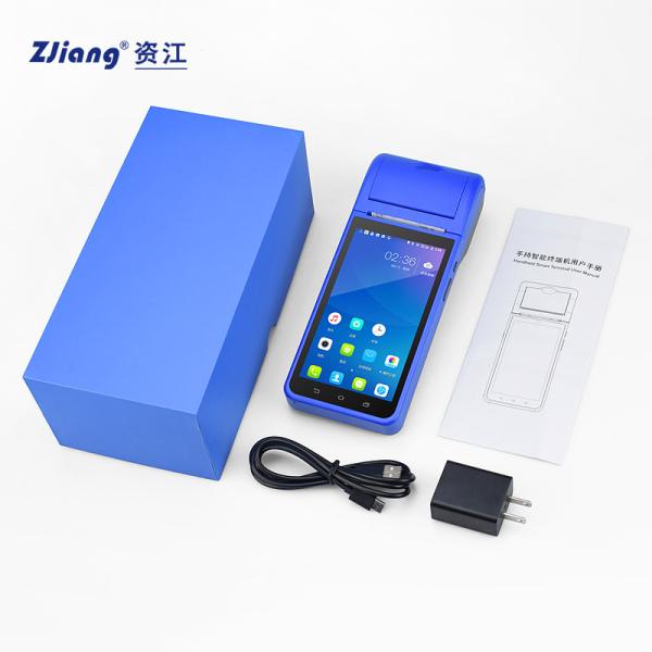Quality Smart Handheld POS Terminal Printer 3G WIFI BT Barcode Scanner for sale