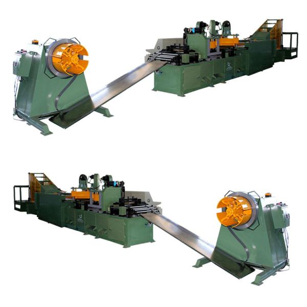 Quality Silicon Steel Automatic Transformer Core Cutting Machine Two Cutting Two Punching for sale