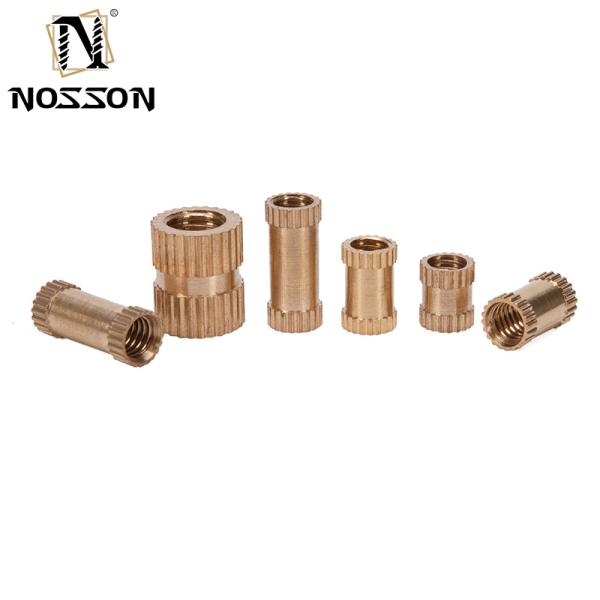 Slotted Type 302 Screw Thread Insert m8 Brass Nut for Bolts length 8mm 10mm 12mm 14mm 16mm20mm25mm 30mm35mm40mm50mm