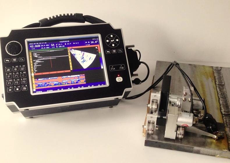 Portable Ultrasonic Flaw Detector Machine In Physics / Phased Array Flaw Detector
