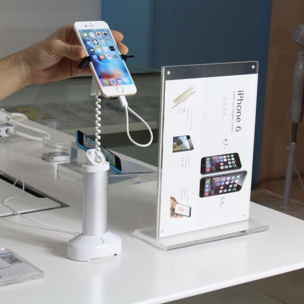 Quality COMER self defense mobile phone security gripper holder counter display stands for sale