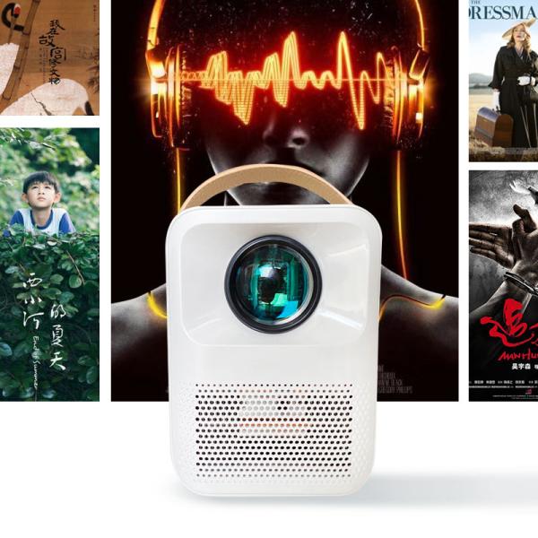1500 Lumens WiFi 4K HD LED Mini Portable Projectors Wireless