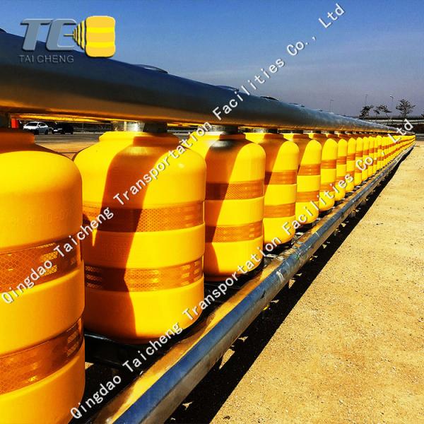 PU EVA Rolling Guardrail Barrier Improve Highway Safety