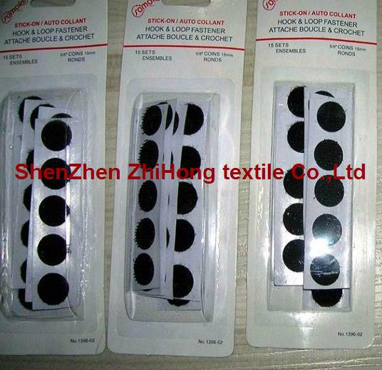 Quality Punch shape  punching high temperature resistant waterproof strong sticky hook loop fastener for sale