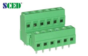 Wholesale Pitch 3.8mm PCB Terminal Blocks, Double Level Clamp Euro Screw Terminal Block from china suppliers