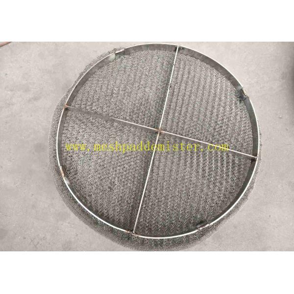 Knitted Wire Mist Eliminator Mesh Pad Demister 5000um