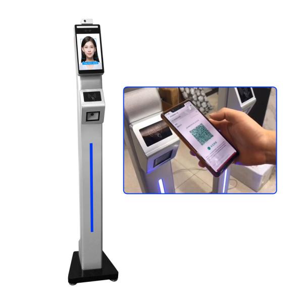 8 Inch ROHS Face Recognition Temperature Measurement Door Access Control