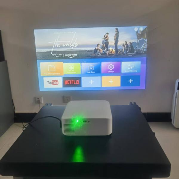 Dustproof 350ANSI Front LCD Home Theater DLP Projectors 1080P Auto Keystone