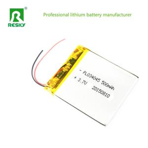 Wholesale Digital Lithium polymer battery cell 304045 3.7V 500mAh Lipo Battery with PCB from china suppliers