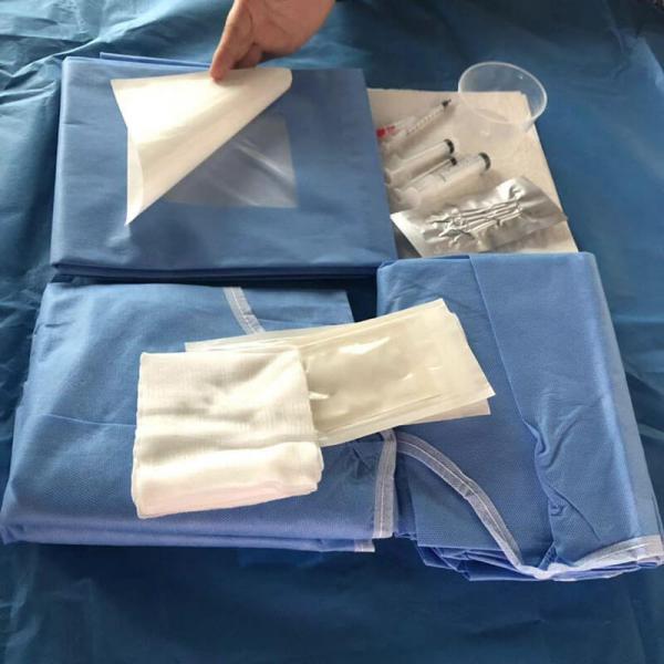 Sterile Surgical Eye Pack Ethylene Oxide Ophthalmic Drape Pack