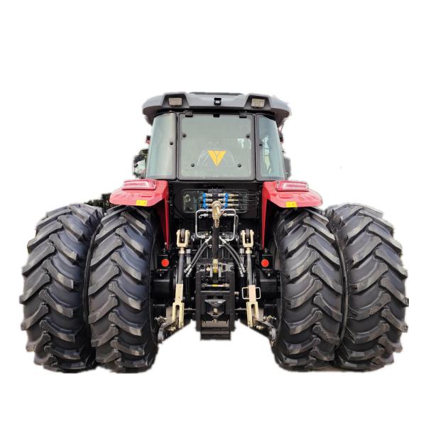 Online Support 80hp 4wd Gear Drive Tractor with Hydraulic Steering