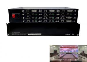 China CAT5e / 6 / 7 12 Ports HDMI HDBaseT Extender Splitter PoC Dual IR RS232 3D on sale
