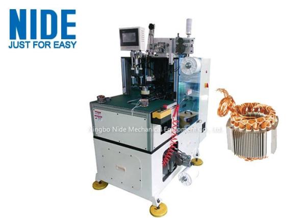 Double Side Motor Stator Coil End Lacing Machine Middle Size With CCC Certificat