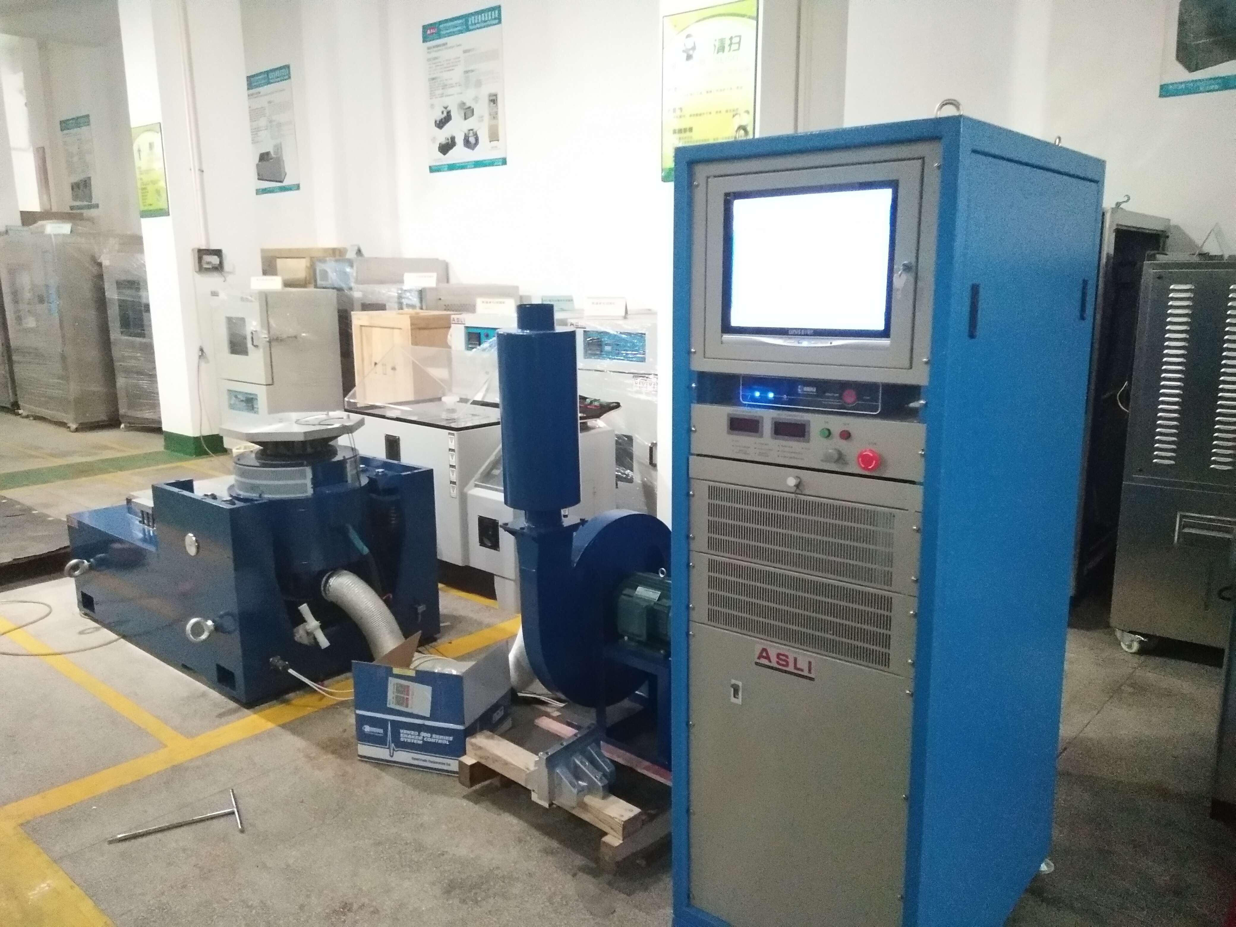 ASTM D4728 XYZ Axis High Frequency Vibration Tester for Random Sine Mechanical Shock Test