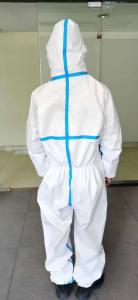Wholesale Antivirus Medical Protective Coveralls Disposable Protective Suit Against Germs from china suppliers