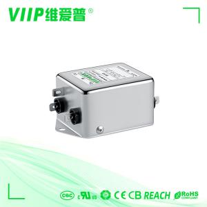 China Single Phase EMI Power Line Filters For Fitness Equipment 10A on sale