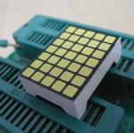 White 5x7 Dot Matrix LED Display High Efficiency Programmable LED Display