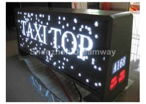 Wholesale 4G WIFI USB Full Color Taxi LED Display Screen , 3500CD Digital Taxi Top LED Display from china suppliers