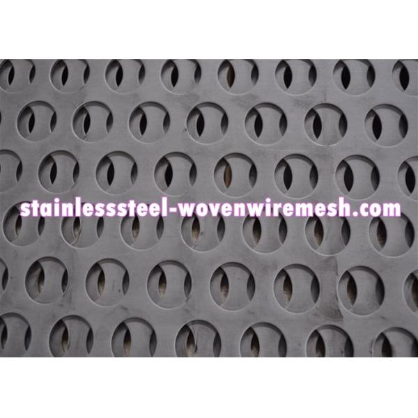 Stainless Steel Perforated Metal Sheet Round Hole High Temperature Oxidation Resistance