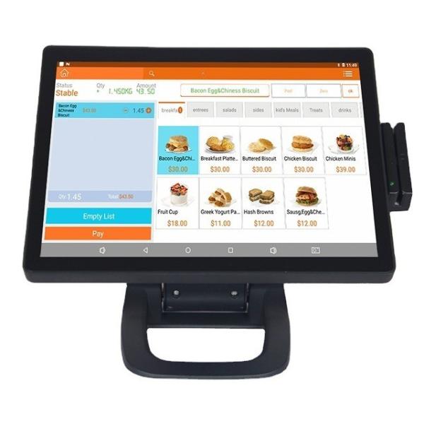 Quality 280F 15''/15.6'' LED8/VFD220/9.7'' 2nd Display POS System Device with 4GB/8GB/16GB DDR RAM for sale