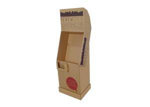 China Customized Design Small Cardboard Display Stands Promotional For Books on sale