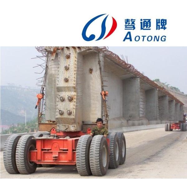 Max Payload 3000ton Goldhofer Modular Trailer Type Hydraulic Lowering Trailer