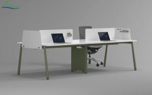 Wholesale Modern Design Style and Lockable Drawers Open Space Office Workstation with 4 Compartments from china suppliers